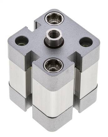 ISO 21287 Kompakter doppeltwirkender Zylinder 25-10mm - Magnetisch