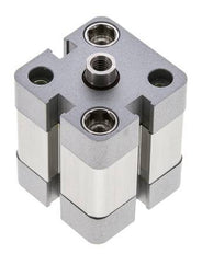 ISO 21287 Kompakter doppeltwirkender Zylinder 25-10mm - Magnetisch