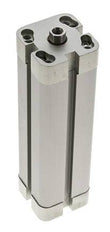ISO 21287 Kompakter doppeltwirkender Zylinder 25-100mm - Magnetisch