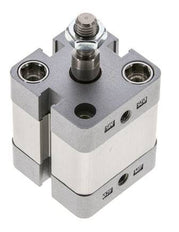 ISO 21287 Doppeltwirkender Kompaktzylinder 25-10mm - Magnetisch - Stange mit Außengewinde