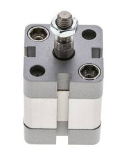 ISO 21287 Doppeltwirkender Kompaktzylinder 25-10mm - Magnetisch - Stange mit Außengewinde