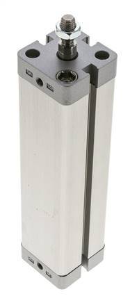 ISO 21287 Doppeltwirkender Kompaktzylinder 25-125mm - Magnetisch - Stange mit Außengewinde