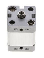 ISO 21287 Kompakter doppeltwirkender Zylinder 25-15mm - Magnetisch