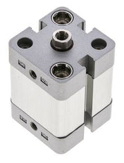 ISO 21287 Kompakter doppeltwirkender Zylinder 25-15mm - Magnetisch