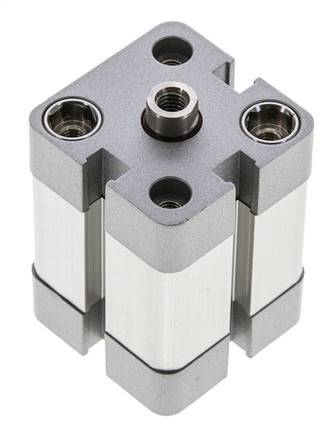 ISO 21287 Kompakter doppeltwirkender Zylinder 25-15mm - Magnetisch