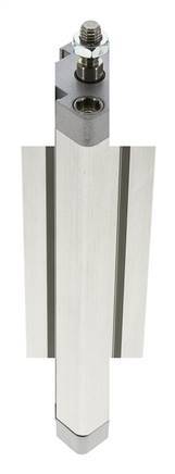 ISO 21287 Doppeltwirkender Kompaktzylinder 25-150mm - Magnetisch - Stange mit Außengewinde
