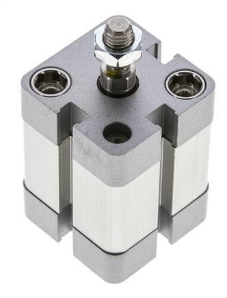 ISO 21287 Doppeltwirkender Kompaktzylinder 25-15mm - Magnetisch - Außengewinde