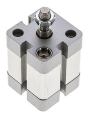 ISO 21287 Doppeltwirkender Kompaktzylinder 25-15mm - Magnetisch - Außengewinde