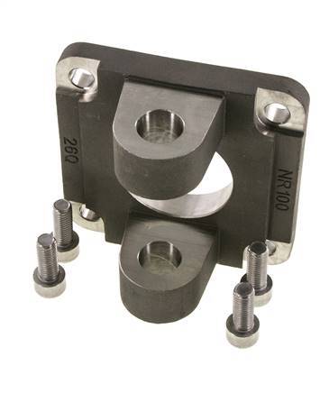 Clevis Female 100 mm ISO 15552 ISO 21287 Stainless steel 316 (1.4401)