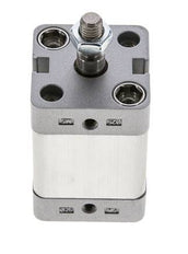 ISO 21287 Doppeltwirkender Kompaktzylinder 25-20mm - Magnetisch - Stange mit Außengewinde