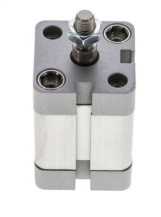 ISO 21287 Doppeltwirkender Kompaktzylinder 25-20mm - Magnetisch - Stange mit Außengewinde