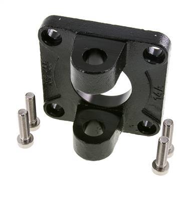 Clevis Female 100 mm ISO 15552 ISO 21287 Burnished steel