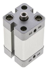 ISO 21287 Kompakter doppeltwirkender Zylinder 25-25mm - Magnetisch