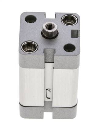 ISO 21287 Kompakter doppeltwirkender Zylinder 25-25mm - Magnetisch