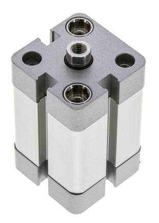 ISO 21287 Kompakter doppeltwirkender Zylinder 25-25mm - Magnetisch