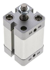 ISO 21287 Doppeltwirkender Kompaktzylinder 25-25mm - Magnetisch - Stange mit Außengewinde