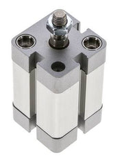 ISO 21287 Compact Double Acting Cylinder 25-25mm - Magnetic - Male Rod