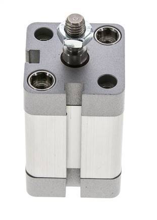 ISO 21287 Doppeltwirkender Kompaktzylinder 25-25mm - Magnetisch - Stange mit Außengewinde