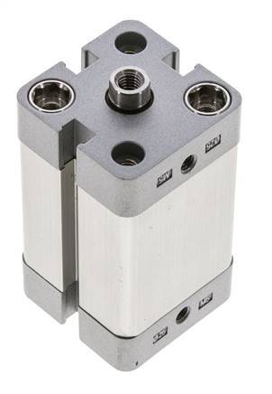 ISO 21287 Compact Double Acting Cylinder 25-30mm - Magnetic