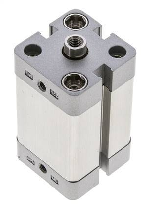 ISO 21287 Kompakter doppeltwirkender Zylinder 25-30mm - Magnetisch