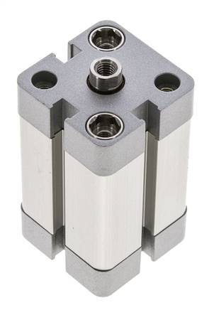 ISO 21287 Kompakter doppeltwirkender Zylinder 25-30mm - Magnetisch