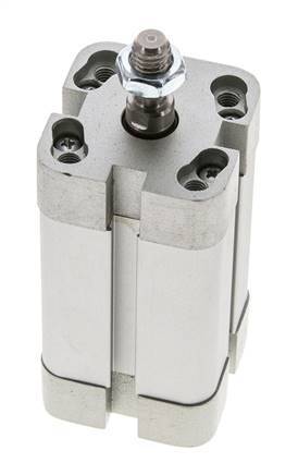 ISO 21287 Doppeltwirkender Kompaktzylinder 25-37mm - Magnetisch - Stange mit Außengewinde
