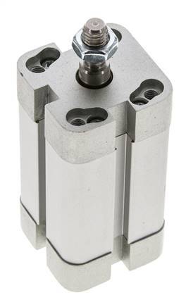 ISO 21287 Doppeltwirkender Kompaktzylinder 25-37mm - Magnetisch - Stange mit Außengewinde