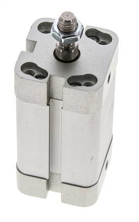 ISO 21287 Doppeltwirkender Kompaktzylinder 25-37mm - Magnetisch - Stange mit Außengewinde