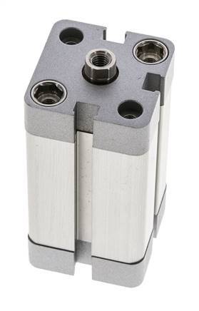 ISO 21287 Kompakter doppeltwirkender Zylinder 25-40mm - Magnetisch