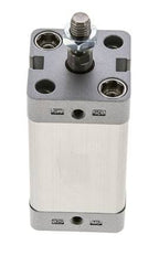 ISO 21287 Doppeltwirkender Kompaktzylinder 25-40mm - Magnetisch - Stange mit Außengewinde