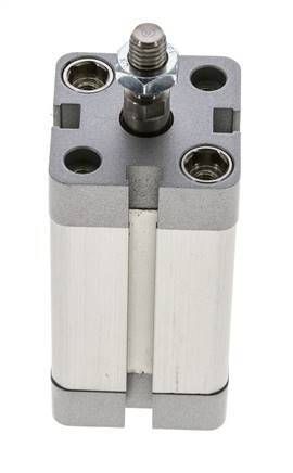 ISO 21287 Doppeltwirkender Kompaktzylinder 25-40mm - Magnetisch - Stange mit Außengewinde
