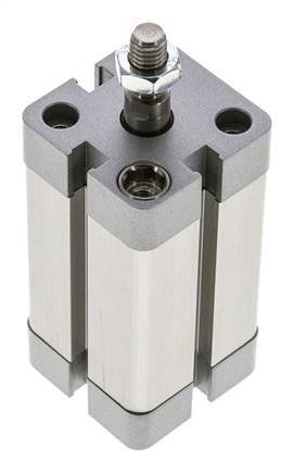 ISO 21287 Doppeltwirkender Kompaktzylinder 25-40mm - Magnetisch - Stange mit Außengewinde