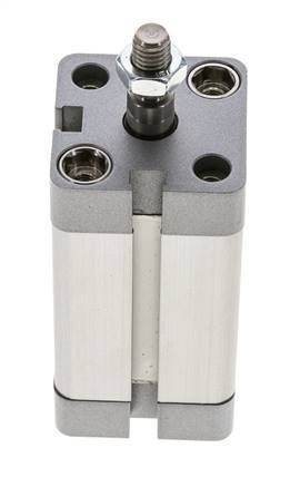 ISO 21287 Doppeltwirkender Kompaktzylinder 25-40mm - Magnetisch - Stange mit Außengewinde