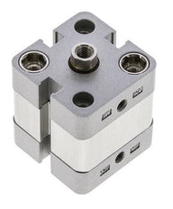 ISO 21287 Kompakter doppeltwirkender Zylinder 25-5mm - Magnetisch