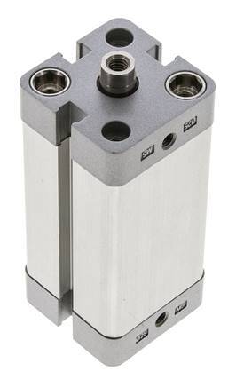 ISO 21287 Kompakter doppeltwirkender Zylinder 25-50mm - Magnetisch