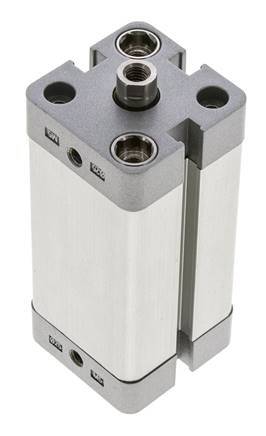 ISO 21287 Kompakter doppeltwirkender Zylinder 25-50mm - Magnetisch