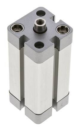 ISO 21287 Kompakter doppeltwirkender Zylinder 25-50mm - Magnetisch