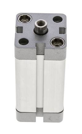 ISO 21287 Kompakter doppeltwirkender Zylinder 25-50mm - Magnetisch