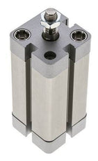 ISO 21287 Kompakter doppeltwirkender Zylinder 25-50mm - Magnetisch - Stange mit Außengewinde