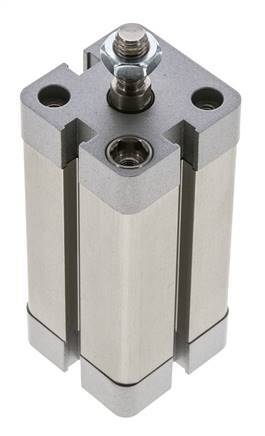 ISO 21287 Kompakter doppeltwirkender Zylinder 25-50mm - Magnetisch - Stange mit Außengewinde