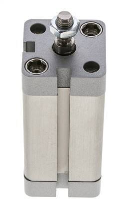 ISO 21287 Kompakter doppeltwirkender Zylinder 25-50mm - Magnetisch - Stange mit Außengewinde