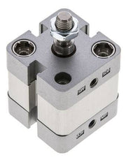 ISO 21287 Doppeltwirkender Kompaktzylinder 25-5mm - Magnetisch - Außengewinde