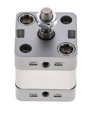 ISO 21287 Doppeltwirkender Kompaktzylinder 25-5mm - Magnetisch - Außengewinde