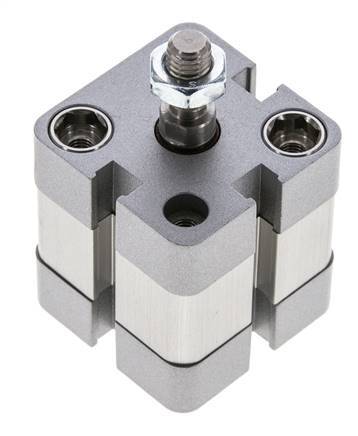 ISO 21287 Doppeltwirkender Kompaktzylinder 25-5mm - Magnetisch - Außengewinde