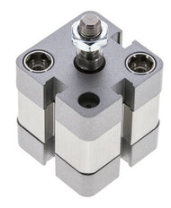 ISO 21287 Doppeltwirkender Kompaktzylinder 25-5mm - Magnetisch - Außengewinde