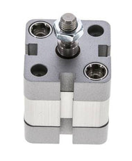 ISO 21287 Doppeltwirkender Kompaktzylinder 25-5mm - Magnetisch - Außengewinde