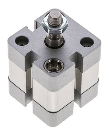 ISO 21287 Doppeltwirkender Kompaktzylinder 25-5mm - Magnetisch - Außengewinde