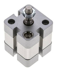 ISO 21287 Doppeltwirkender Kompaktzylinder 25-5mm - Magnetisch - Außengewinde