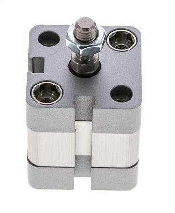 ISO 21287 Doppeltwirkender Kompaktzylinder 25-5mm - Magnetisch - Außengewinde