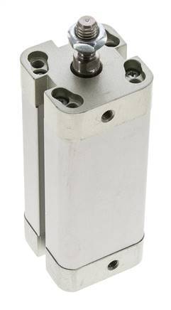 ISO 21287 Doppeltwirkender Kompaktzylinder 25-60mm - Magnetisch - Stange mit Außengewinde